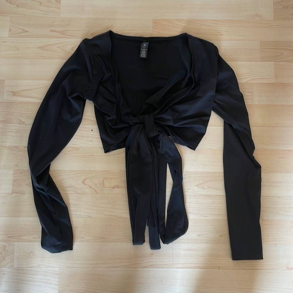 Balance Athletica Dancer Wrap Top - Midnight